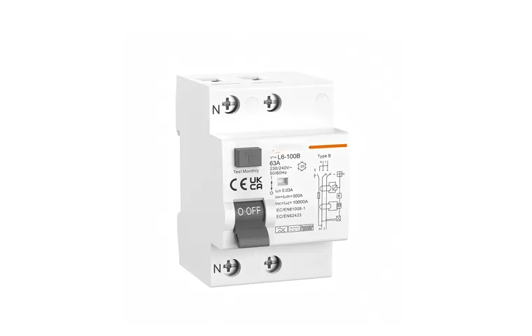 APL6-100B Tipo B Disjuntor de Corrente Residual (RCCB)