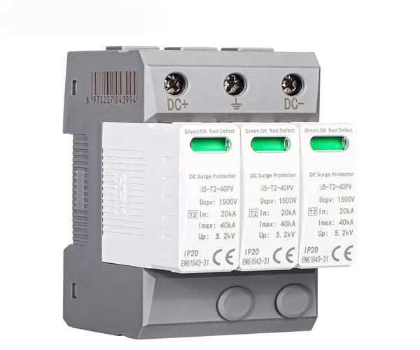APU5 Classe T2-40 Dispositivo de Proteção contra Surtos DC (SPD)