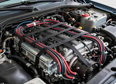 Projeto de Agrupamento e Fixação do Feixe de Cabos para Todo o Veículo
